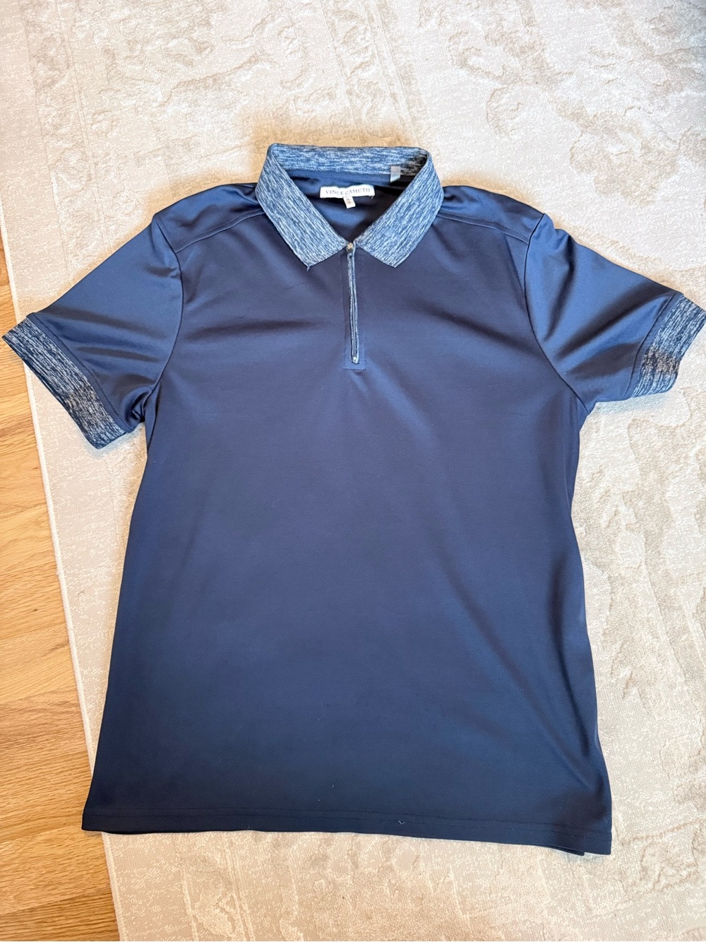 Vince Camuto M navy blue shirt EUC